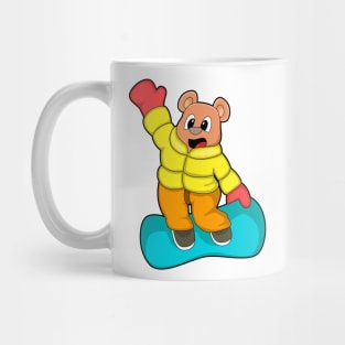 Bear at Snowboard Sports Mug